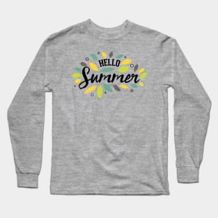 Hello Summer Long Sleeve T-Shirt
